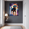 Protective Rottweiler Hallway Demo