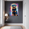Protective Rottweiler Hallway Demo