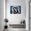 Protective Rottweiler Hallway Demo