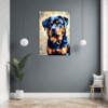 Protective Rottweiler Hallway Demo