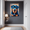 Protective Rottweiler Hallway Demo