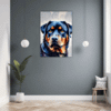 Protective Rottweiler Hallway Demo