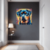 Protective Rottweiler Hallway Demo