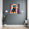 Protective Rottweiler Hallway Demo