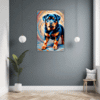 Protective Rottweiler Hallway Demo