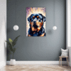 Protective Rottweiler Hallway Demo