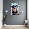 Protective Rottweiler Hallway Demo