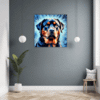 Protective Rottweiler Hallway Demo