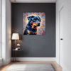 Protective Rottweiler Hallway Demo