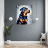 Protective Rottweiler Hallway Demo