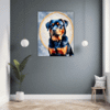 Protective Rottweiler Hallway Demo