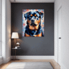Protective Rottweiler Hallway Demo