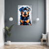 Protective Rottweiler Hallway Demo