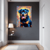 Protective Rottweiler Hallway Demo