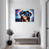 Protective Rottweiler Hallway Demo