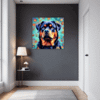 Protective Rottweiler Hallway Demo