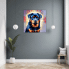Protective Rottweiler Hallway Demo