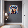 Protective Rottweiler Hallway Demo
