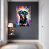 Protective Rottweiler Hallway Demo