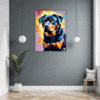 Protective Rottweiler Hallway Demo