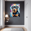 Protective Rottweiler Hallway Demo