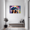 Protective Rottweiler Hallway Demo