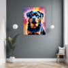Protective Rottweiler Hallway Demo