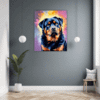 Protective Rottweiler Hallway Demo