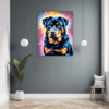 Protective Rottweiler Hallway Demo