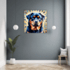 Protective Rottweiler Hallway Demo