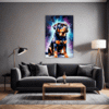 Protective Rottweiler Living Room Demo