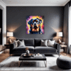 Protective Rottweiler Living Room Demo