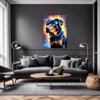 Protective Rottweiler Living Room Demo