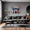 Protective Rottweiler Living Room Demo