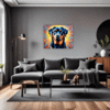 Protective Rottweiler Living Room Demo