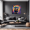 Protective Rottweiler Living Room Demo