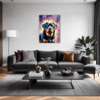 Protective Rottweiler Living Room Demo