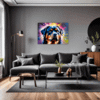 Protective Rottweiler Living Room Demo