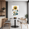 Radiant Sunflower Bloom Dining Room Demo