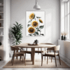 Radiant Sunflower Bloom Dining Room Demo
