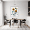 Radiant Sunflower Bloom Dining Room Demo