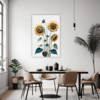 Radiant Sunflower Bloom Dining Room Demo