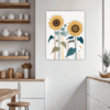 Radiant Sunflower Bloom Kitchen Demo
