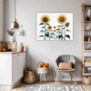 Radiant Sunflower Bloom Kitchen Demo