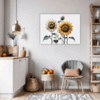Radiant Sunflower Bloom Kitchen Demo
