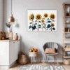 Radiant Sunflower Bloom Kitchen Demo