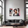 Rebellious Punk Girl Living Room Demo