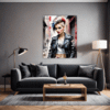 Rebellious Punk Girl Living Room Demo