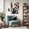 Rebellious Punk Girl Living Room Demo