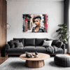 Rebellious Punk Girl Living Room Demo